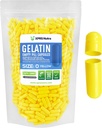 XPRS Nutra Size 0 Empty Capsules - 1000 Count Empty Gelatin Capsules - Pills DIY Capsule Filling - Pure Bovine Pill Gel Caps for Do-It-youself Supplements (Yellow)