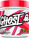 GHOST Burn Weight Management Powder, Kiwi Strawberry (60 Servings) - Metabolism & Energy Support Supplement for Men &amp; Women - Natural Caffeine, L-Carnitine &amp; L-Tyrosine - Soy &amp; Sugar-Free, Vegan