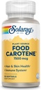 SOLARAY Food Carotene, Vitamina A como Beta Carotene 25000IU ← Carotenoides para la piel sana y los ojos, Actividad antioxidante " Apoyo al sistema inmunitario