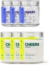 Cheers Clásico Combo Silencioso Restaurar + Hydrate ← Rehydrate " Siéntete mejor después de beber DHM, L-Cysteine, B-Vitamins, Electrolytes TEN 12 Doses Cada ¦ Liver Support ← Electrolyte Suplementos