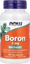 Ahora Foods Boron 3mg 100 Caps