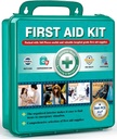 General Medi 360 piezas Hardcase First Aid Kit - Amplio gran caja de primeros auxilios contiene suministros médicos premium para viajes, hogar, oficina, vehículo, camping, lugar de trabajo &amp; exterior