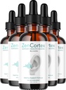 LIVORKA ZenCortex Drops, Suplemento líquido para la salud del oído, soporta la salud del oído - 5 Botellas (150 Day Supply) - Pack de 5