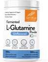 Sandhu's L-Glutamine Powder tención 100 Servings, 500 Gram, 17.6 Oz., Tamaño grande, 3 Meses Supplyfort Made in USA ← Non-GMO, Amino Acid Supplement for Muscle Support and Gut Health
