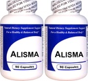 Alisma (90 cápsulas)- Extracto de hierba concentrado - Suplemento dietético - 2 Pack