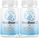 (2 Pack) Neuro Boost IQ Suplemento Brain Pills Mind Ben Carson Neurobooster Neuroboostiq (120 cápsulas)