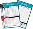 GoSports Dry Erase Rollzee y Farkle Scoreboard - tamaño gigante con 2 plumas