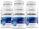healblend L-Arginine Plus: Calcium, Niacin, L-Arginine Blend, L-Citrulline Complex " Beta Alanine - 180 Capsules (3 Pack)