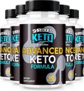 (5 Pack) Píldoras de Keto trituradas, Cápsulas de pérdida de peso de Keto Premium, suplemento de Keto natural para apoyar los objetivos de fitness y corporal, Reseñas oficiales de ShreddedKeto (300 Cápsulas)