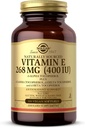 Solgar Vitamina E 268 mg (400 UI) - 100 Vegan Softgels - Fuente natural - No GMO, Gluten Gratis - 100 Serviciones