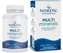 Naturales Nórdicos Multi Minerales, Desarrollados - 90 Capsules - 11 Minerales Esenciales - Salud Optimal & Wellness - Certified Vegan - No GMO - 30 Servimientos