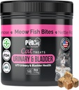 Pet Chef Urinary Cat Treats Low-Calorie UTI Support with Cranberry & Probiotics Holistic Kidney & Bladder Health - Suplementos Naturales para gatos - Mejorar la Digestión " Stool Quality Ingredientes orgánicos