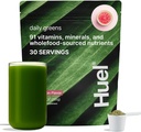 Huel Daily Greens Watermelon ← Superfood Greens Powder TEN 91 Vitaminas, Minerales y Ingredientes de todo tipo de alimentos Неливали , Antioxidantes, Gut-Friendly Probiotics TEN 30 Servimientos
