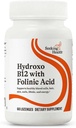 Buscando Salud Hydroxo B12 con Ácido Folínico - Suplemento con Forma No Meditada de Folate - Complejo de Vitamina B12 para la Salud del Corazón - 60 Lozenges