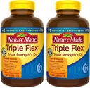 Nature Made TripleFlex, Glucosamine Chondroitin y MSM - 2 Botellas, 200 Caplets Cada, 400 Caplets Total