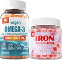 Gummies de hierro vegano Suplemento Vegan Omega3 Gummies 1280mg