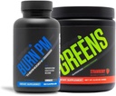 Sculpt Nation by V Shred Burn PM and Premium Greens Strawberry Bundle