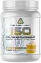 Nutriciones básicas Iso Whey Protein Isolate ← Lactose, Gluten, &amp; Soy Free TEN 100% Micro Filtrado, Cold Presionado Silencio 25g Protein  2 Pound (Vanilla Cake)