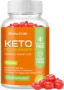 BionerLab Keto ACV Gummies for Advanced Weight Loss Rapid Belly Fat Burn - Sugar Gluten Free Pro Active Super Apple Cider Suplemento dietético para hombres Mujeres - Digestión Metabolismo Hair Skin Health