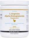Simplesa AAKG Arginine Powder, L-Arginine Alpha-Ketoglutarate Suplemento, 2000mg Por Serving, soporta los procesos de salud cerebral, memoria, enfoque y envejecimiento saludable, 250g Powder Suplemento