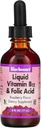 Bluebonnet Nutrition Liquid Vitamin B12 &amp; Folic Acid, for Energy Boost*, Soy-Free, Sin gluten, sin lácteos, Vegan, 400 mcg of Folic Acid &amp; 1000 mcg of Vitamin B12 Por Serving, 2 fl oz, 59 Servings