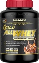 ALLMAX Nutrition Gold ALLWHEY, Chocolate- 5 lb - 24 Gramos de Protein Por Scoop - Gluten Free, Low Carb & Low Sugar - Aprox. 71 Servimientos