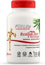 Full Life Reuma-Art X Strength – 400 mg Suplementos herbales - Soporta flexibilidad conjunta – 180 cápsulas vegetales