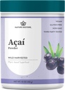 Nature Restore Wild Harvested Acai Berry Powder, 10 onzas, Non GMO, Gluten Free, Brazilian Wild Grown