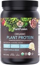 SOTRU Pólvora orgánica de proteínas veganas - Pólvora de proteínas de base vegetal con superalimentos verdes, enzimas y probióticos - USDA Certified Organic, Non-GMO, Gluten-Free - Vainilla 18.5 oz, 21 Servings