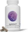 InfiniWell IgNIGHT - Valerian Root & Ashwagandha Sleep Aid with Grains of Paradise to Support Metabolic Health - Promote Healthy Metabolic Function while You Sleep - (30 cápsulas)