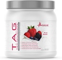 Nutrición metabólica, TAG, Glutamina de Alanyl Trans, Pólvora de Péptidos de L-Glutamina 100%, Suplemento de entrenamiento de postes intra, 400 gramos (40 servidos) (Fruit Punch)
