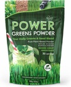 Super Greens Powder - 150g - Immune Support - Suplemento alimenticio - Superfood Greens - Smoothie Mix for Shakes - Detox &amp; Healthy Boost for Juice Beverages or Any Drink - by NextGenU