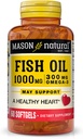 Masón Vitaminas Fish Oil 1000 Mg Omega-3 Softgels, 60 Conde