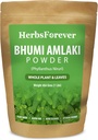 HerbsForever Bhumi Amalaki Powder ← Phyllanthus Niruri Silencio Ayurvedic Herb for Wellness, Detox " Vitality ← Non-GMO, Vegan, Gluten-Free TEN Natural Supplement TEN 454 GMS