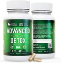 Avanzado Detox Cleanse, Natural Detox &amp; Cleanse with Milk Thistle, Licorice Powder, and More, Body Cleanse Detox for Women and Men, 42 Capsules