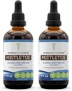 Secrets of the Tribe Mistletoe Tincture Alcohol-Free Liquid Extract, Mistletoe (Viscum Album) Dried Herb (2x4 FL OZ)