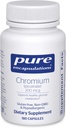 Pure Encapsulations Chromium (Picolinate) 200 mcg Silencioso Suplemento hipoalergénico para Lipid saludable y metabolismo carbohidrato Apoyo*  180 Capsules