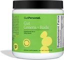 GutPersonal Gut GreensTM + Reds Nourish Your Gut, Increase Good Bacterias, and Enhance Wellbeing for Optimal Stomach Health, 30 Servings