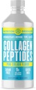 Collagen Peptides Hydrolyzed Liquid Concentrate 9000mg Hair, Skin, Nail Health Supplement Sugar Free