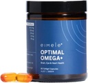 eimele ← Optimal Omega+ Silencio Plant-Based Omega-3 EPA & DHA Silencioso Suplemento para Cerebro, Ojo y Salud del Corazón Silencio Antioxidante Apoyo para la Función Cognitiva " Bienestar infligida No-OMG