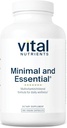 Nutrientes vitales Minimal y Esencial Multivitamínico Silencio Vegetariano Uno por día Multi Vitamina, Mineral, & Antioxidante Suplemento* Silencio Iron-Free TEN Gluten, Dairy, Soy Gratis Silencio No-OMG Silencioso