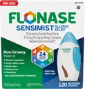 Flonase Sensimist Alergy Relief Nasal Spray for Non-Drowsy, 24-Hour Multi-Symptom Allergy Relief – 120 Sprays