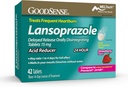 GoodSense Lansoprazole Delayed Release Orally Disintegrating Tablets 15 mg, Acid Reducer, Strawberry Flavor, 42 Conde (Pack of 1)