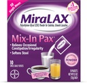 Paquetes de Polvos Laxantes MiraLAX 10.0 ea. (Cuantidad de 5)