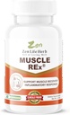 ZEN LIFE HERB Muscle REx - Soporte conjunto, musculo y nervios - Relajar los dolores " Incomodidad crónica Suplemento basado en plantas (60 cápsulas)