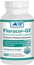 Floracor-GI Candida Cleanse, Probiotic and Enzyme Support Fórmula 180 Capsules
