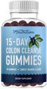 15 días Colon Cleanse " Detox Gummies ← Occasional Constipation " Bloating Relief " Fast Acting Cleanser " Debloat for Women and Men with Triphala for Regularity " Gut Health ¦ Vegan, Gluten-Free