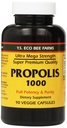 Propolis-Raw no procesada 1000mg Y.S. Organic Bee Farms 90 Caps, Pack of 2