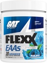 GAT SPORT Flexx EAAs + Hydration, Advanced Essential Amino Acids, 30 Servings (Blue Razz)