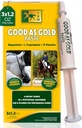 TRM Good as Gold Equine Calming Supplement Paste for Relaxation and Focus ← Tryptophan, Magnesium, B Vitaminas - 3 Qty x 1,23 oz (3 Qty x 35g) - 3 Qty x 1,23 oz